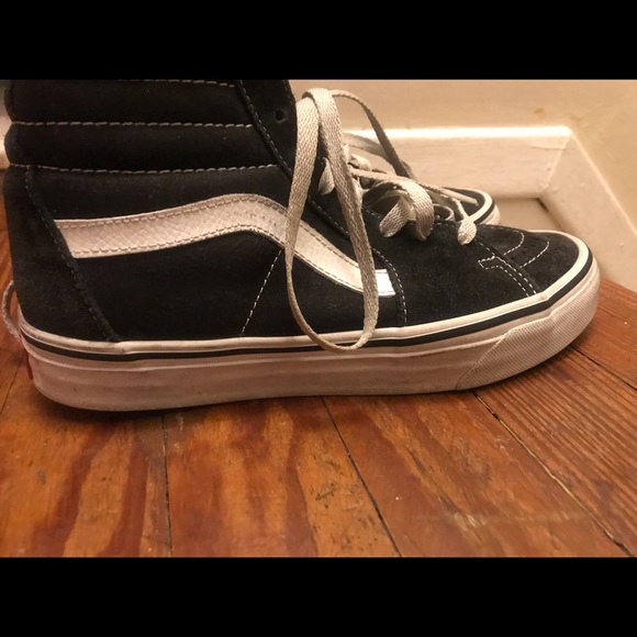 Black high top vans - Picture 2 of 5